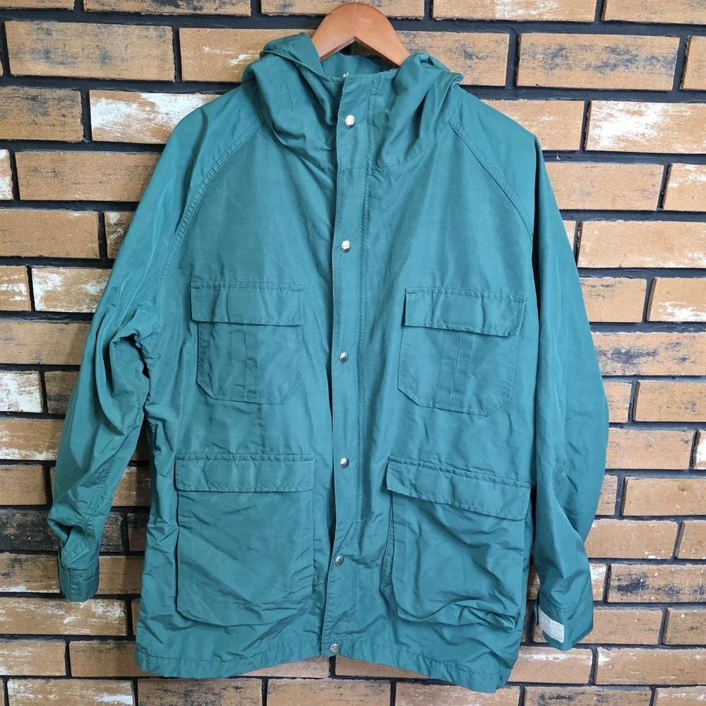 Vintage LL Bean Baxter State Parka Jacket Mens Large Hooded Made in‎ USA Chore
